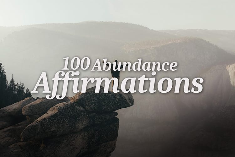 100 Abundance Affirmations