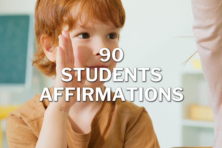 90 Students Affirmations